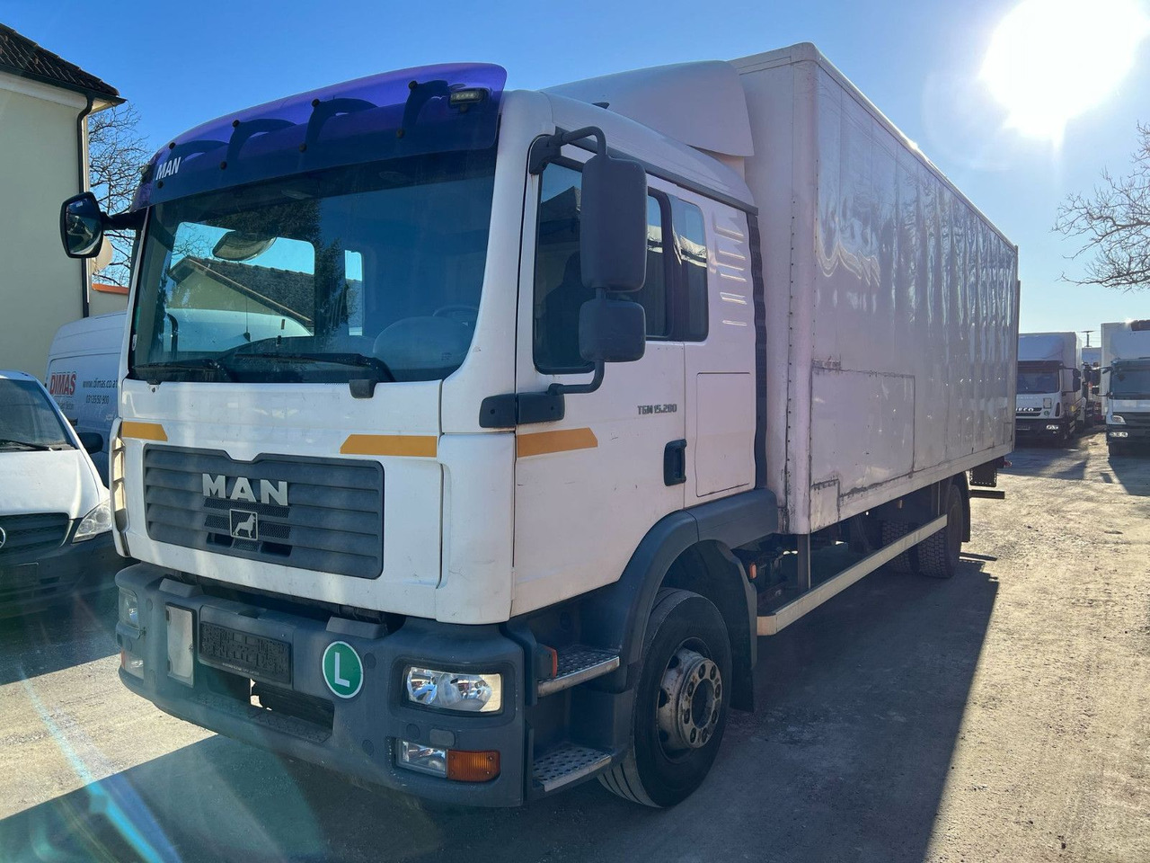 MAN TGM 15:280 4x2 BL - Camion fourgon: photos 2 MAN TGM 15:280 4x2 BL - Camion fourgon: photos 2