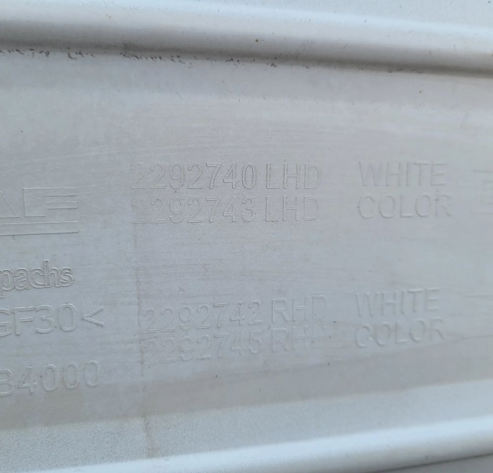 Aérodynamique/ Spoilers pour Camion ZABUDOWA MIEDZYOSIOWA SPOJLER DAF XG XG+ 2292740 LH ORYGINAŁ CHWALIM116: photos 6