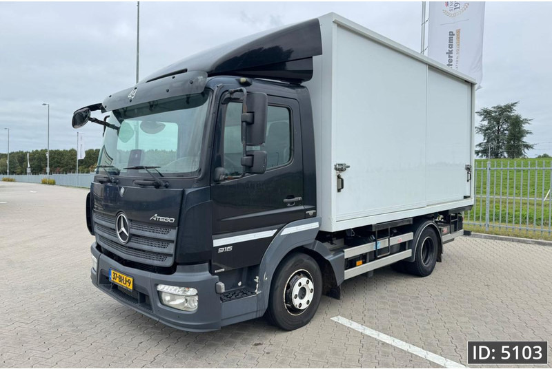 Mercedes-Benz Atego 916 Day Cab, Euro 6, BDF / Automatic / Hydraulic system - Camion porte-conteneur/ Caisse mobile: photos 1 Mercedes-Benz Atego 916 Day Cab, Euro 6, BDF / Automatic / Hydraulic system - Camion porte-conteneur/ Caisse mobile: photos 1