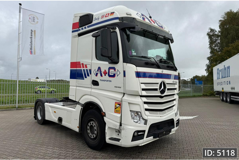 Mercedes-Benz Actros 1845 GigaSpace, Euro 6, / Fridge / 2 Tanks / 3 Pieces - Tracteur routier: photos 4 Mercedes-Benz Actros 1845 GigaSpace, Euro 6, / Fridge / 2 Tanks / 3 Pieces - Tracteur routier: photos 4
