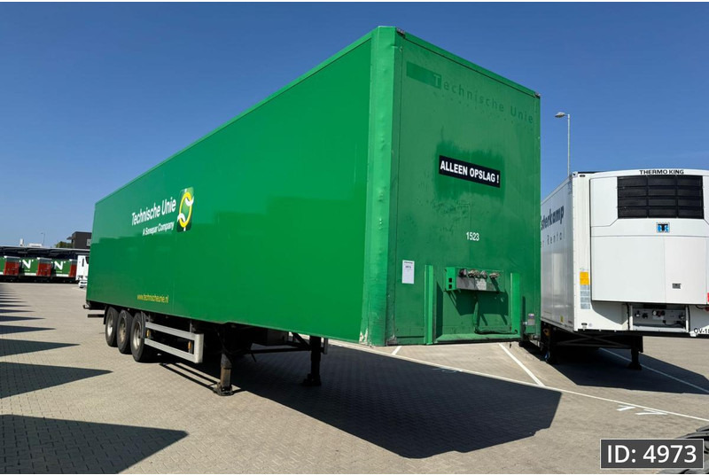 Van Eck PT-3 / BPW Drum / Roll up door - Semi-remorque fourgon: photos 4 Van Eck PT-3 / BPW Drum / Roll up door - Semi-remorque fourgon: photos 4
