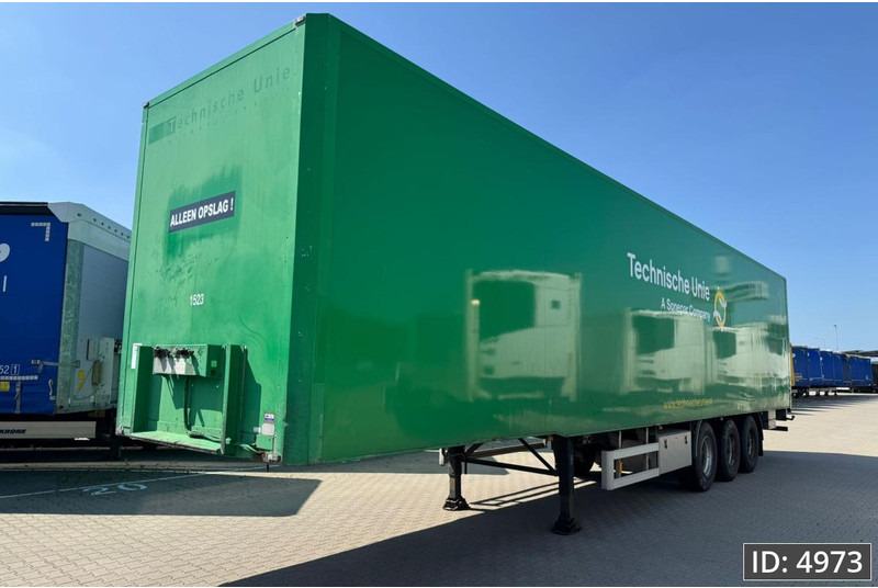 Van Eck PT-3 / BPW Drum / Roll up door - Semi-remorque fourgon: photos 1 Van Eck PT-3 / BPW Drum / Roll up door - Semi-remorque fourgon: photos 1
