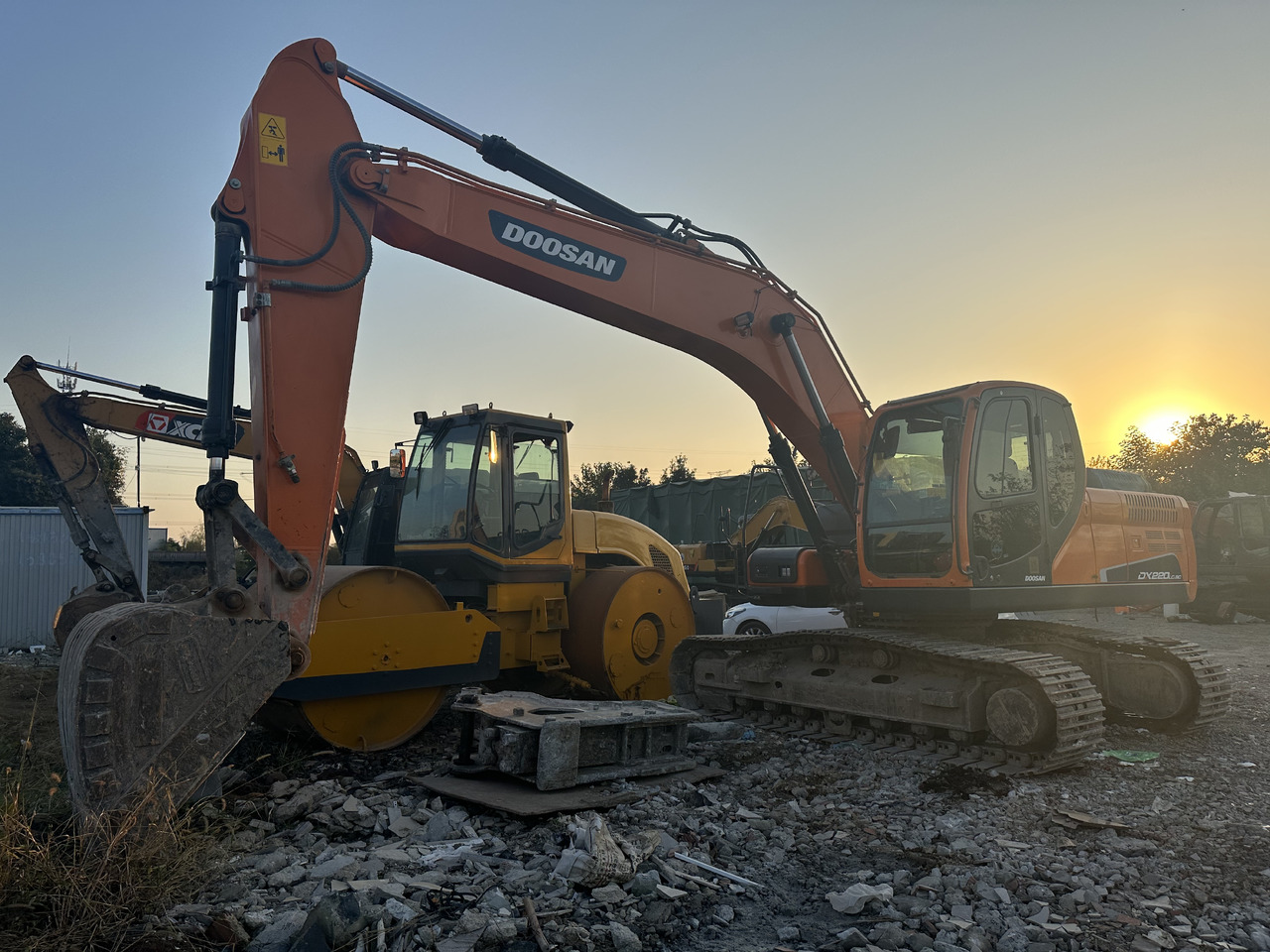 DOOSAN DX220 Crawler Excavator Good Condition - Pelle sur chenille: photos 5 DOOSAN DX220 Crawler Excavator Good Condition - Pelle sur chenille: photos 5