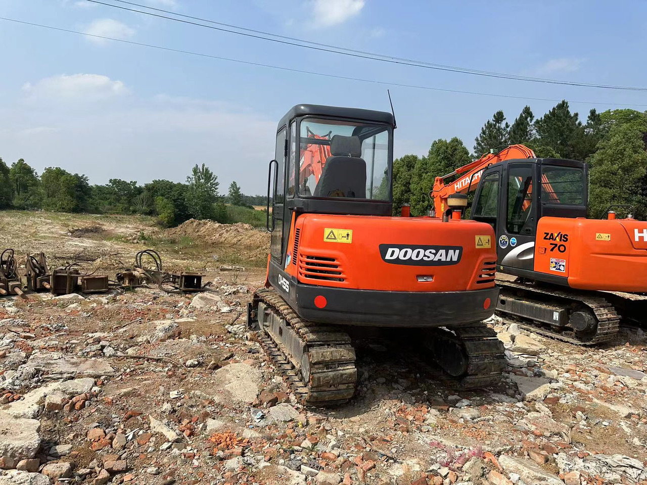 Doosan DH55 Mini Excavator Click for Discount - Mini pelle: photos 4 Doosan DH55 Mini Excavator Click for Discount - Mini pelle: photos 4