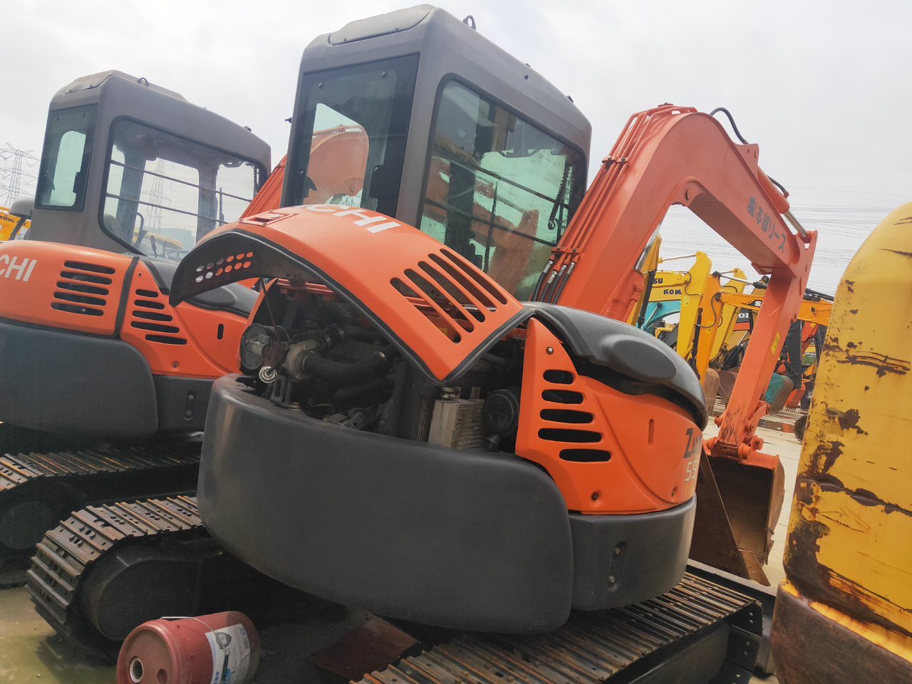 HITACHI ZX55 - Pelle sur chenille: photos 3 HITACHI ZX55 - Pelle sur chenille: photos 3