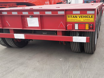 TITAN Folding Gooseneck Lowboy Trailers for Sale in Senegal - Semi-remorque: photos 2 TITAN Folding Gooseneck Lowboy Trailers for Sale in Senegal - Semi-remorque: photos 2
