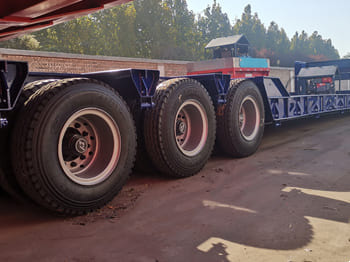 TITAN 120 Ton Lowboy Truck Trailer for Sale in Zambia - Semi-remorque surbaissé: photos 4 TITAN 120 Ton Lowboy Truck Trailer for Sale in Zambia - Semi-remorque surbaissé: photos 4
