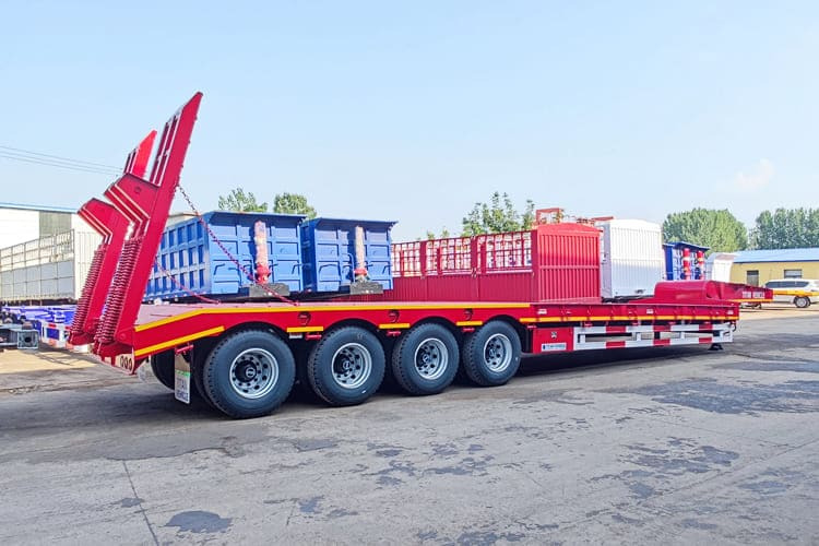 TITAN 4 Axle Low Loader Trailer for Sale in Jamaica - Semi-remorque surbaissé: photos 3 TITAN 4 Axle Low Loader Trailer for Sale in Jamaica - Semi-remorque surbaissé: photos 3