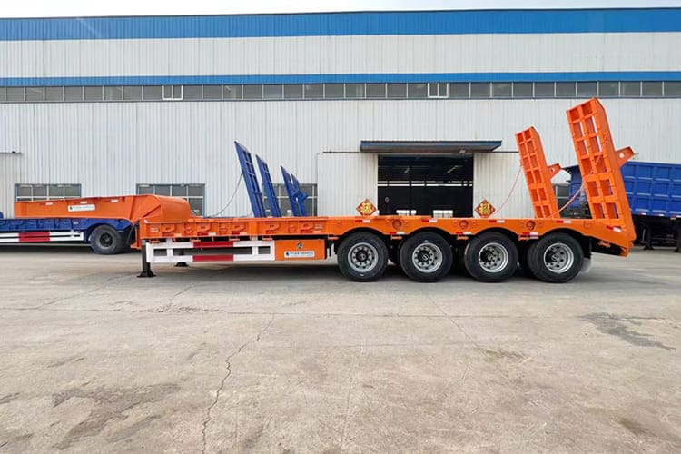 TITAN 4 Axle Lowbed Truck for Sale in Ghana - Semi-remorque surbaissé: photos 2 TITAN 4 Axle Lowbed Truck for Sale in Ghana - Semi-remorque surbaissé: photos 2