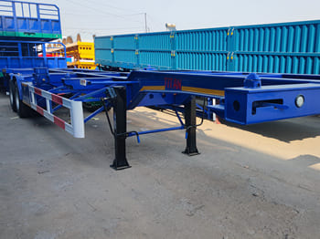 TITAN 40ft Container Trailer for Sale in Mali - Semi-remorque châssis: photos 1 TITAN 40ft Container Trailer for Sale in Mali - Semi-remorque châssis: photos 1