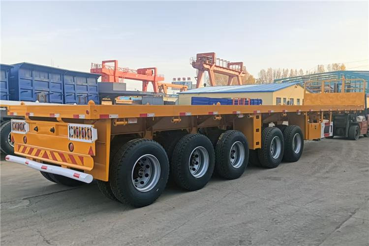 TITAN 5 Axle 13M Flatbed Trailer Price for Sale In Zimbabwe - Semi-remorque plateau: photos 3 TITAN 5 Axle 13M Flatbed Trailer Price for Sale In Zimbabwe - Semi-remorque plateau: photos 3