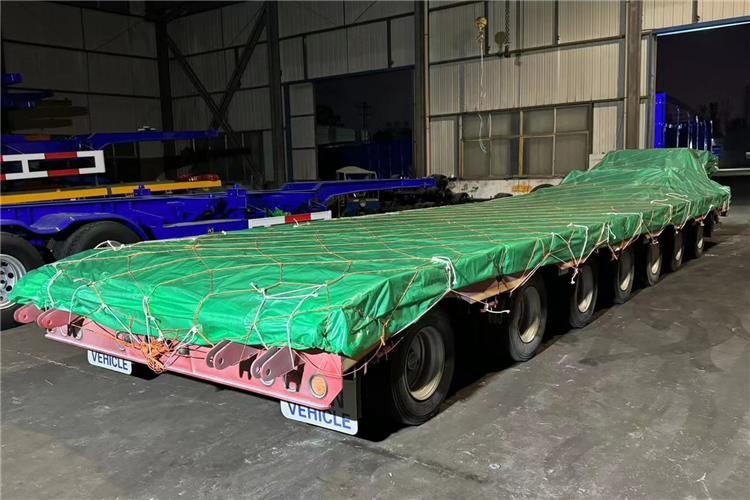 Semi-remorque surbaissé neuf TITAN 7 Axle 120 Ton Lowbed Trailer for Sale In Saudi Arabia: photos 5