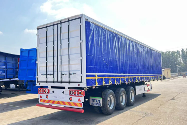 TITAN Curtain Side Trailer for Sale in Saudi Arabia - Semi-remorque rideaux coulissants: photos 1 TITAN Curtain Side Trailer for Sale in Saudi Arabia - Semi-remorque rideaux coulissants: photos 1