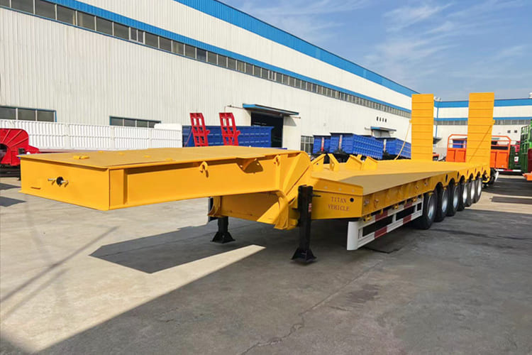 TITAN Hydraulic Low Bed Trailer for Sale in Kenya - Semi-remorque surbaissé: photos 1 TITAN Hydraulic Low Bed Trailer for Sale in Kenya - Semi-remorque surbaissé: photos 1