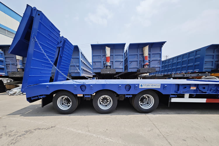 TITAN Low Loader Trailer for Sale in Malawi - Semi-remorque surbaissé: photos 4 TITAN Low Loader Trailer for Sale in Malawi - Semi-remorque surbaissé: photos 4