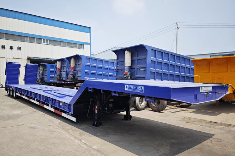 TITAN Low Loader Trailer for Sale in Malawi - Semi-remorque surbaissé: photos 1 TITAN Low Loader Trailer for Sale in Malawi - Semi-remorque surbaissé: photos 1