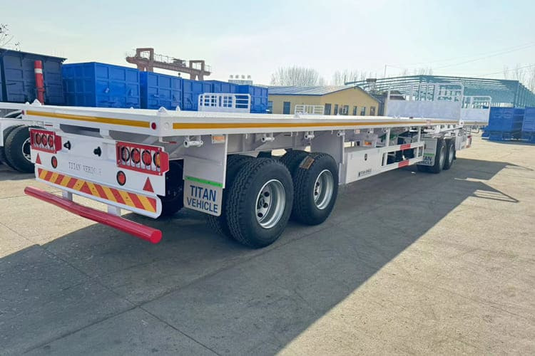 TITAN Super Link Flatbed Trailer for Sale in Mali - Semi-remorque plateau: photos 4 TITAN Super Link Flatbed Trailer for Sale in Mali - Semi-remorque plateau: photos 4