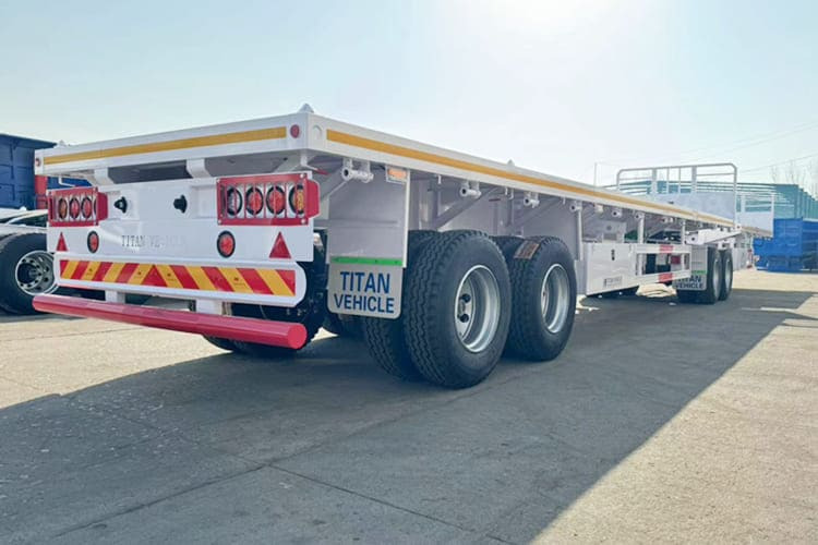 TITAN Super Link Flatbed Trailer for Sale in Mali - Semi-remorque plateau: photos 3 TITAN Super Link Flatbed Trailer for Sale in Mali - Semi-remorque plateau: photos 3