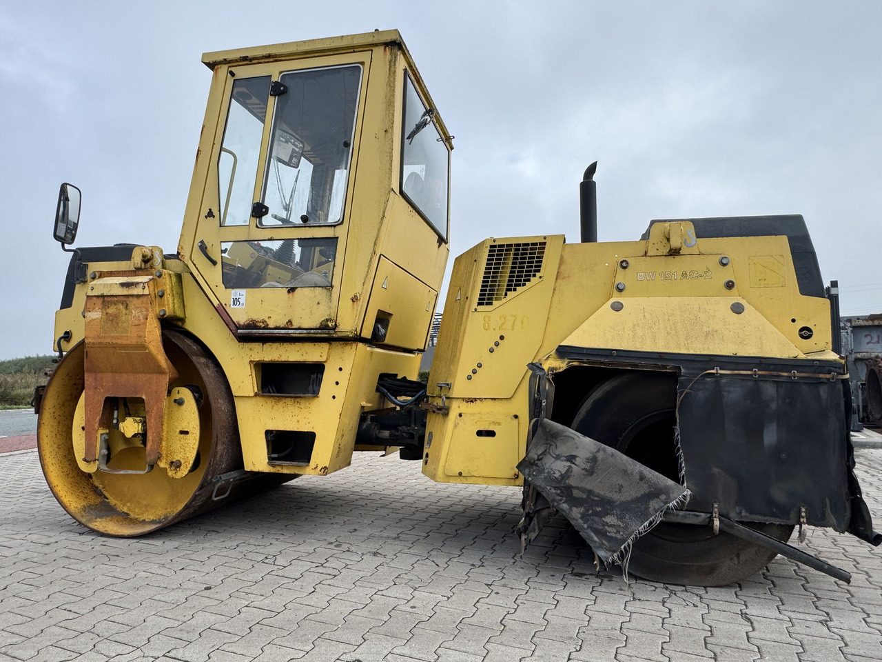 Bomag BW 151 AC-2 - Compacteur mixte: photos 5 Bomag BW 151 AC-2 - Compacteur mixte: photos 5