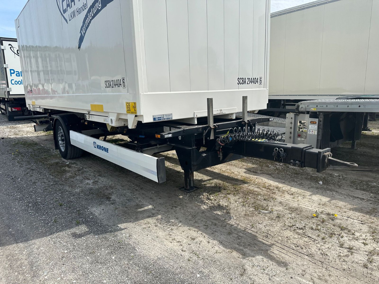 Krone ZE 1 Achs Maxi TÜV neu - Remorque porte-conteneur/ Caisse mobile: photos 2 Krone ZE 1 Achs Maxi TÜV neu - Remorque porte-conteneur/ Caisse mobile: photos 2