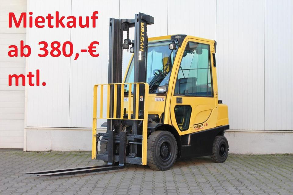 HYSTER H2.5FT Gas 2500kg Kabine 2018 Stapler UVV ✅ - Chariot élévateur à gaz: photos 2 HYSTER H2.5FT Gas 2500kg Kabine 2018 Stapler UVV ✅ - Chariot élévateur à gaz: photos 2