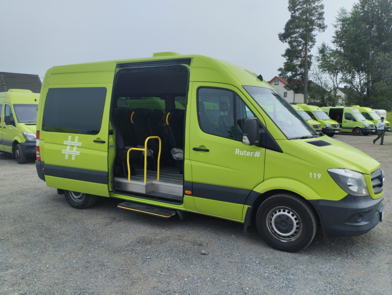 MERCEDES-BENZ SPRINTER 316 | 5 szt./pcs. - Minibus, Transport de personnes: photos 5 MERCEDES-BENZ SPRINTER 316 | 5 szt./pcs. - Minibus, Transport de personnes: photos 5