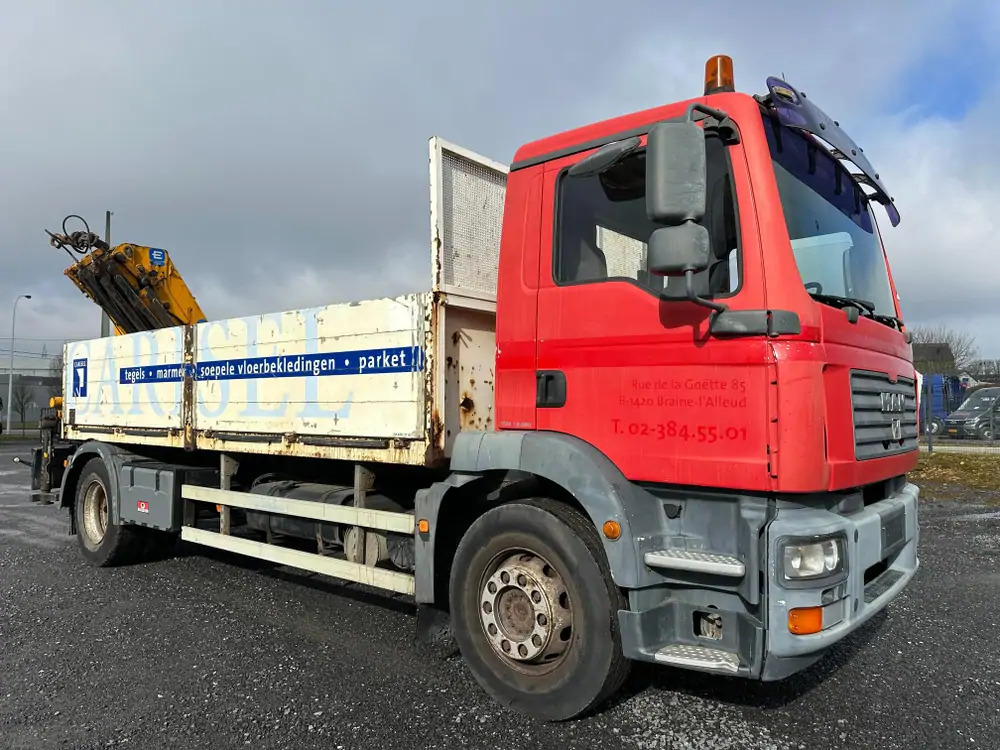MAN TGM 18.280 *202000 km*Grue EFFER type 120 3 S*PREMIER PROPRIO - Camion grue, Camion plateau: photos 4 MAN TGM 18.280 *202000 km*Grue EFFER type 120 3 S*PREMIER PROPRIO - Camion grue, Camion plateau: photos 4