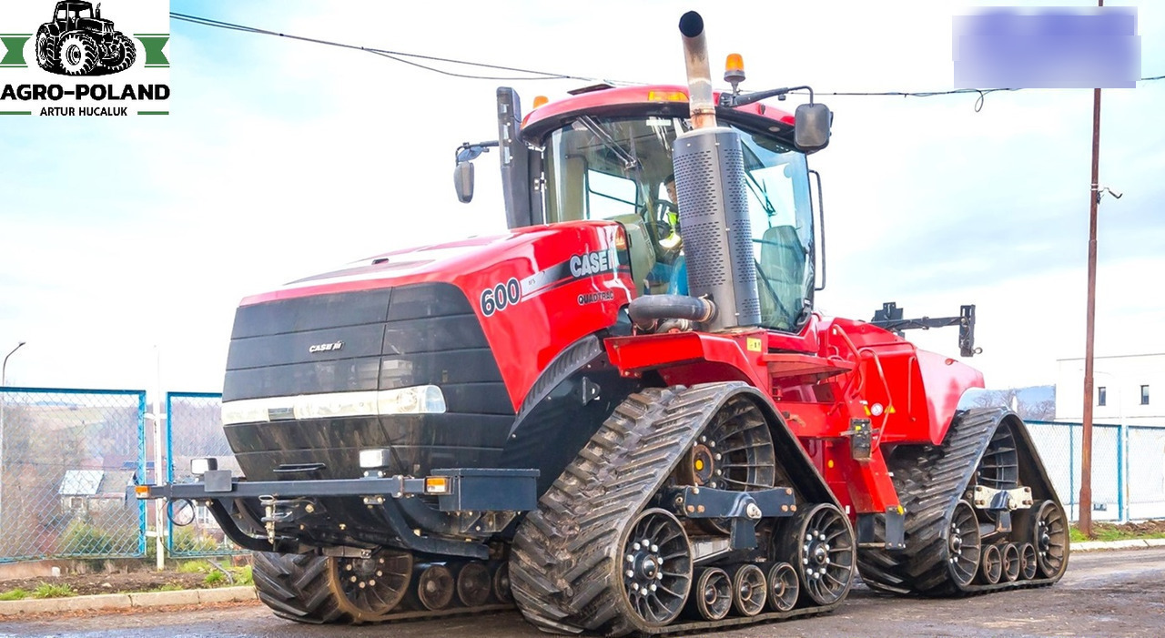 CASE IH QUADTRAC 600 - 2013 ROK - NOWE GĄSIENICE - AUTOPILOT - Tracteur agricole: photos 1 CASE IH QUADTRAC 600 - 2013 ROK - NOWE GĄSIENICE - AUTOPILOT - Tracteur agricole: photos 1