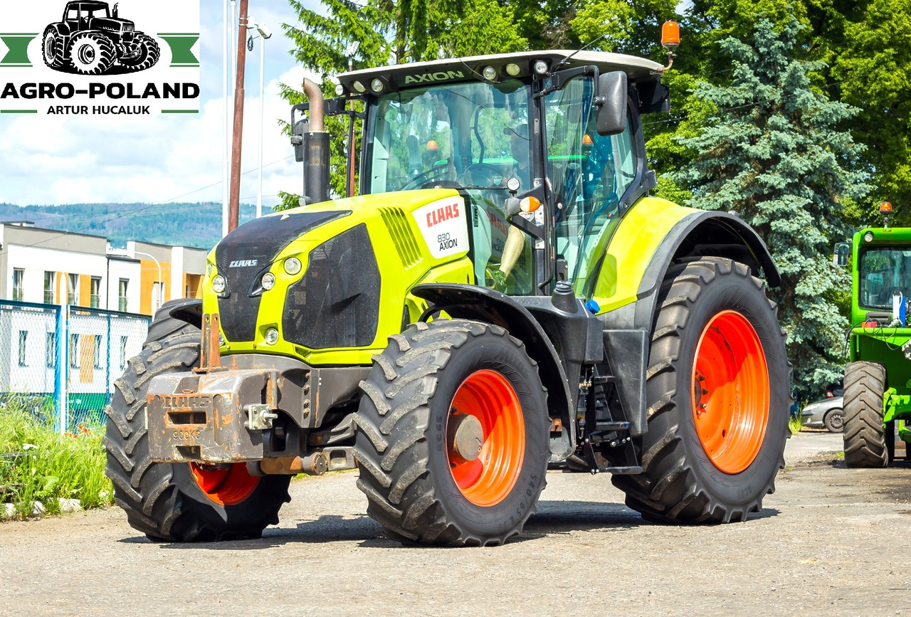 CLAAS AXION 830 - 2017 ROK - 6364 h - ORYGINALNE OPONY - Tracteur agricole: photos 2 CLAAS AXION 830 - 2017 ROK - 6364 h - ORYGINALNE OPONY - Tracteur agricole: photos 2