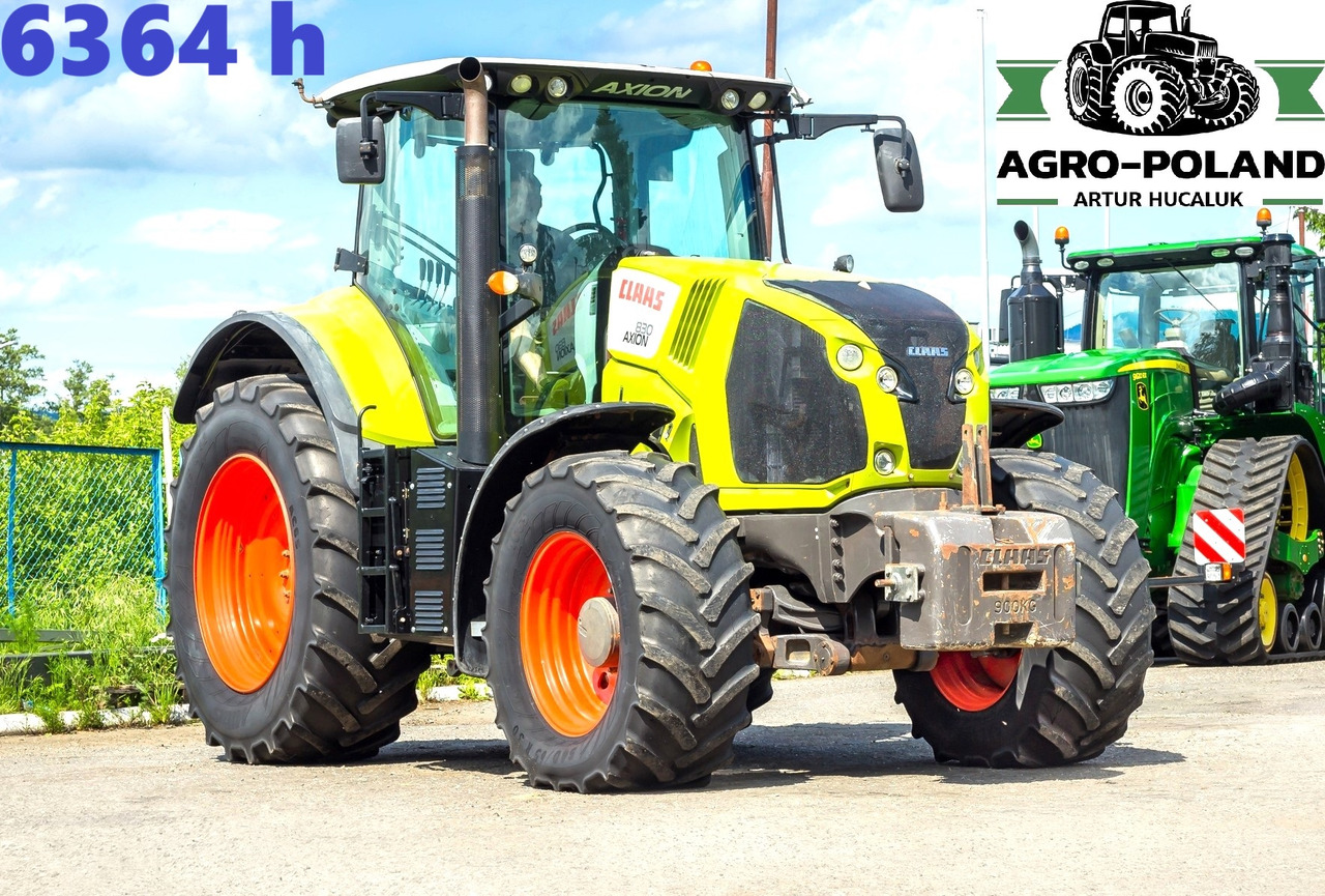 CLAAS AXION 830 - 2017 ROK - 6364 h - ORYGINALNE OPONY - Tracteur agricole: photos 1 CLAAS AXION 830 - 2017 ROK - 6364 h - ORYGINALNE OPONY - Tracteur agricole: photos 1