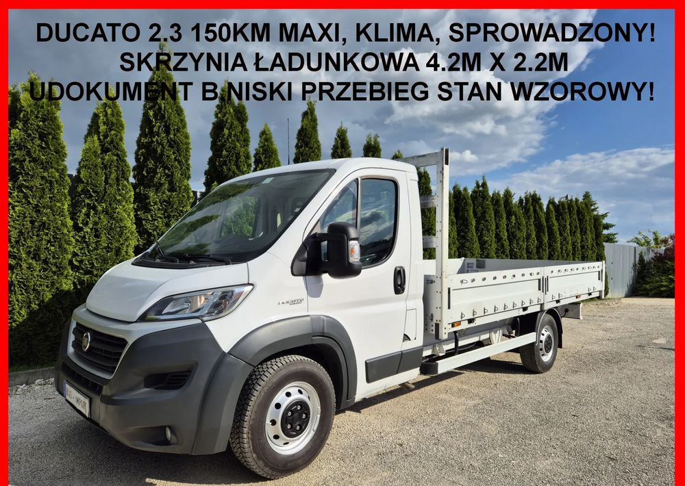 Fiat DUCATO 2.3 150KM MAXI - Fourgon plateau: photos 1 Fiat DUCATO 2.3 150KM MAXI - Fourgon plateau: photos 1