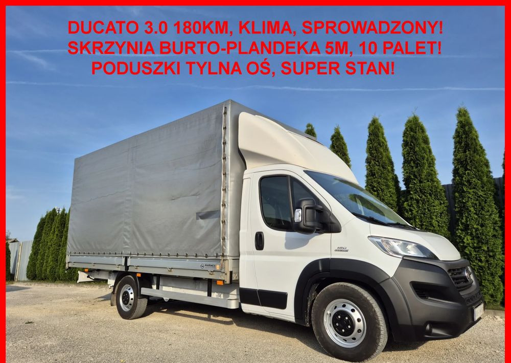 Fiat Ducato 3.0 180KM Maxi - Utilitaire plateau baché: photos 1 Fiat Ducato 3.0 180KM Maxi - Utilitaire plateau baché: photos 1