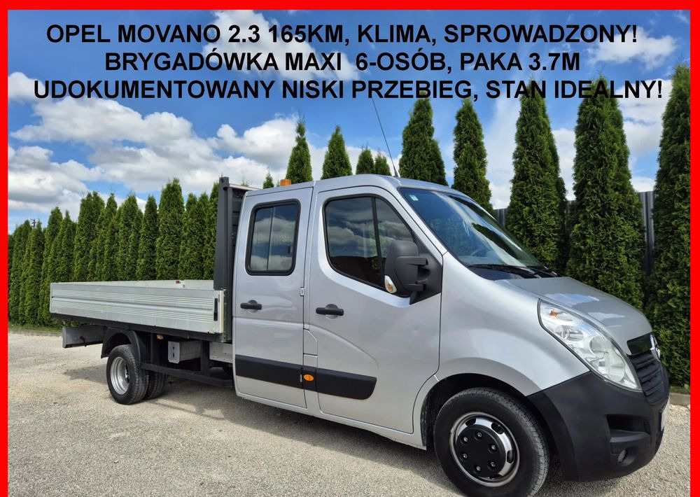 Opel Movano 2.3 165KM - Utilitaire double cabine: photos 1 Opel Movano 2.3 165KM - Utilitaire double cabine: photos 1