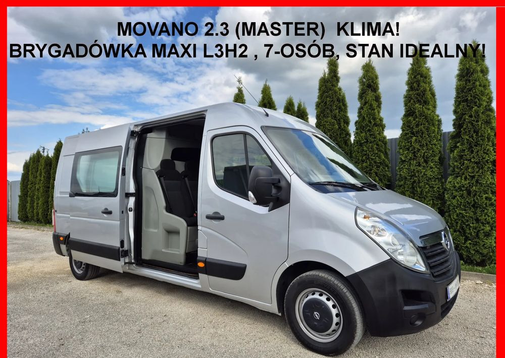 Opel Movano 2.3 - Utilitaire double cabine: photos 1 Opel Movano 2.3 - Utilitaire double cabine: photos 1