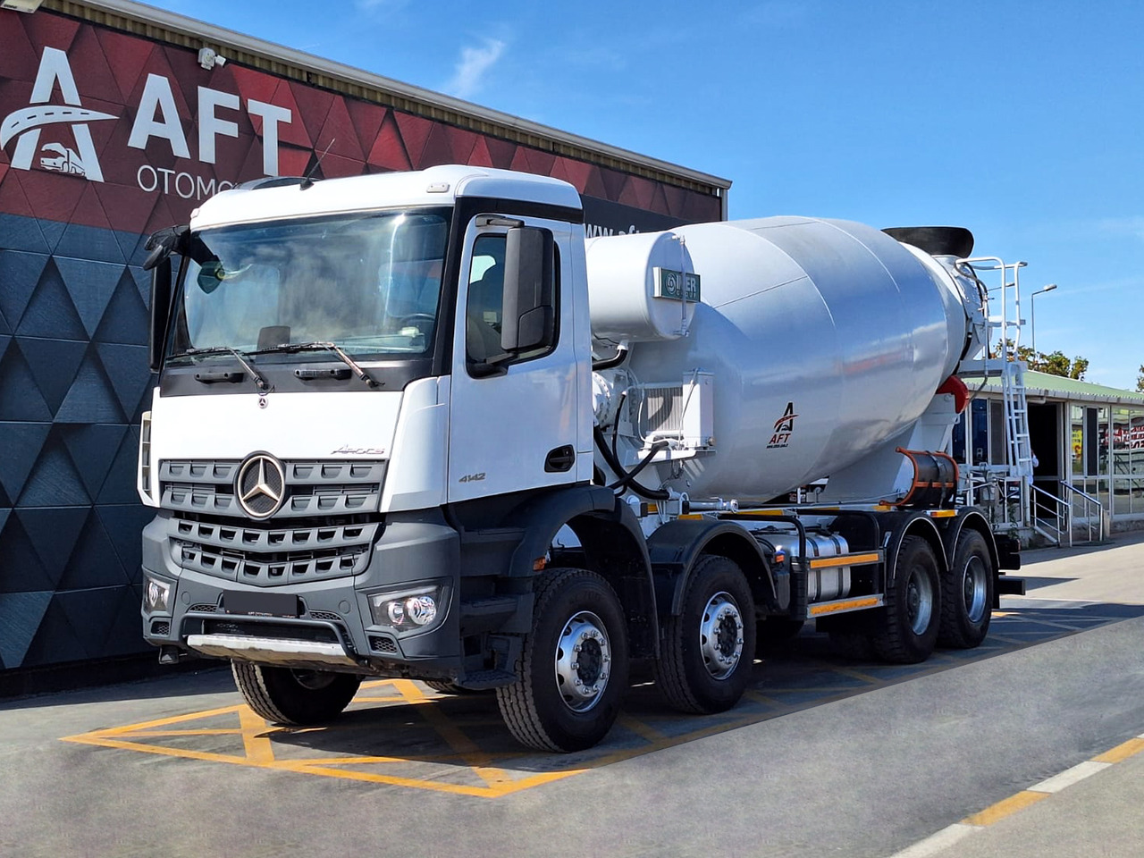 MERCEDES-BENZ AROCS 4142 - Bétonnière: photos 1 MERCEDES-BENZ AROCS 4142 - Bétonnière: photos 1