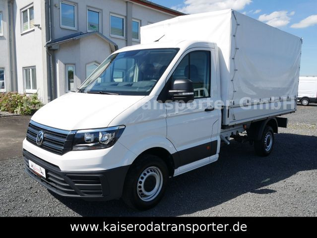 Volkswagen Crafter 35 TDI VA Einzelkabine Pritsche Plane - Utilitaire plateau baché: photos 1 Volkswagen Crafter 35 TDI VA Einzelkabine Pritsche Plane - Utilitaire plateau baché: photos 1