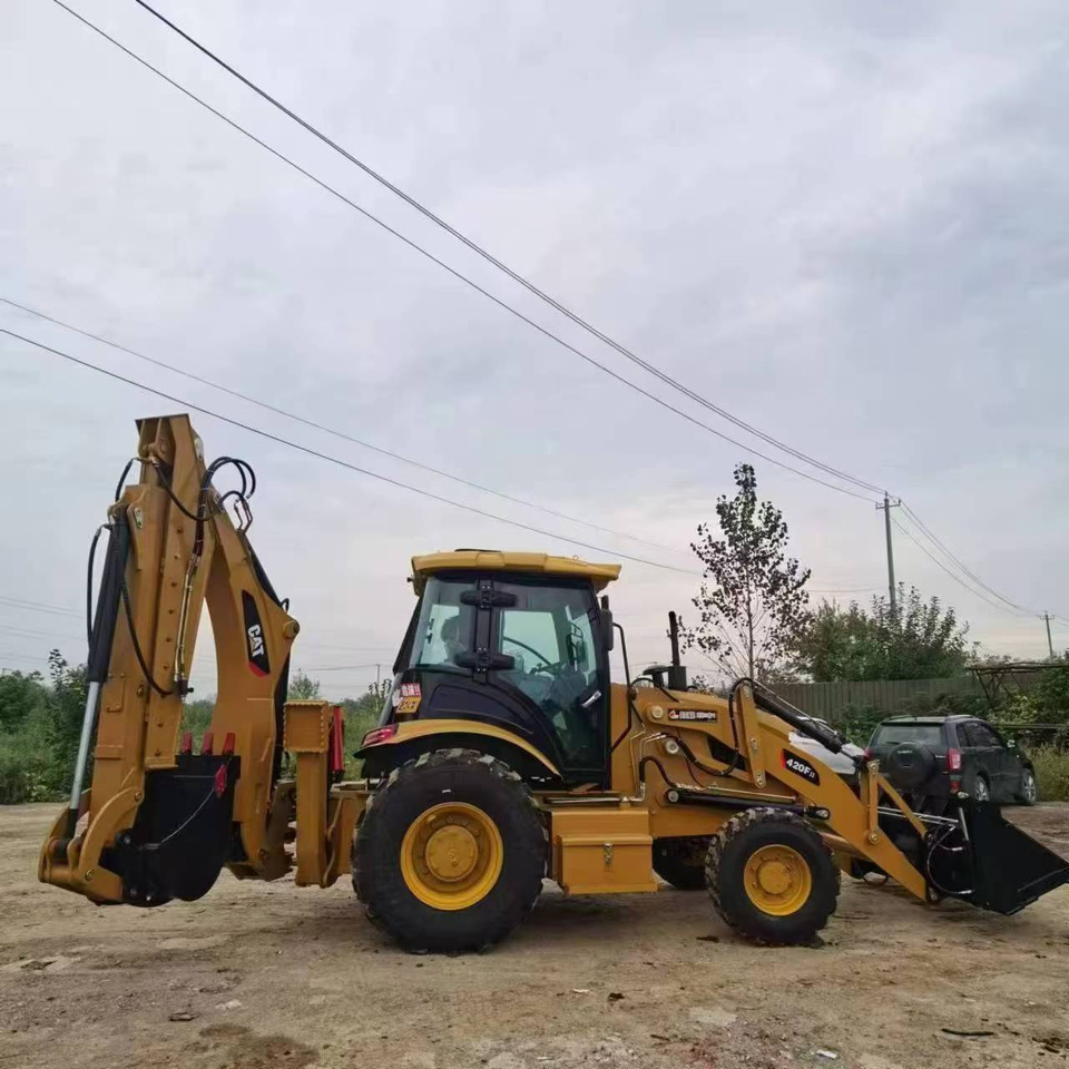 CATERPILLAR 420F backhoe loader stock new low hour jcb TLB - Tractopelle: photos 3 CATERPILLAR 420F backhoe loader stock new low hour jcb TLB - Tractopelle: photos 3