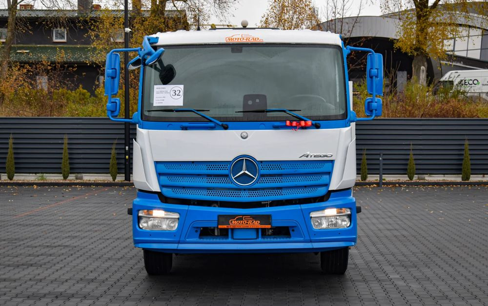 Mercedes-Benz ATEGO 1521 / EURO 6 / SKRZYNIA 5 M / WINDA ANTEO / PODUSZKI NA TYLNEJ OSI / KLIMA / TEMPOMAT / ALUFELGI / SERWISOWANY / SPROWADZONY - Camion plateau: photos 2 Mercedes-Benz ATEGO 1521 / EURO 6 / SKRZYNIA 5 M / WINDA ANTEO / PODUSZKI NA TYLNEJ OSI / KLIMA / TEMPOMAT / ALUFELGI / SERWISOWANY / SPROWADZONY - Camion plateau: photos 2
