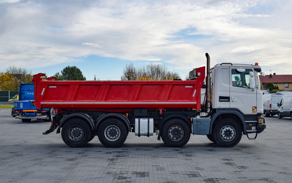 Scania G410 / 8x4 / EURO 6 / WYWROTKA / MELLER KIPPER / HYDROBURTA / AUTOMAT / 2016 / SERWISOWANY / SPROWADZONY - Camion benne: photos 4 Scania G410 / 8x4 / EURO 6 / WYWROTKA / MELLER KIPPER / HYDROBURTA / AUTOMAT / 2016 / SERWISOWANY / SPROWADZONY - Camion benne: photos 4