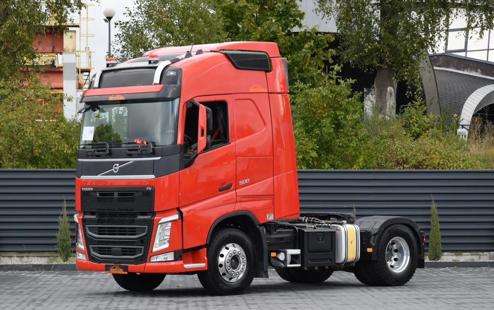 Volvo FH500 / HYDRAULIKA / EURO 6 / ACC / LEDY / ALUFELGI / SERWISOWANY / SPROWADZONY - Tracteur routier: photos 1 Volvo FH500 / HYDRAULIKA / EURO 6 / ACC / LEDY / ALUFELGI / SERWISOWANY / SPROWADZONY - Tracteur routier: photos 1
