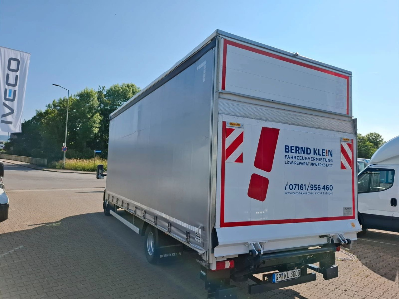 Iveco 72-210P/A8,Luft,HiMatic,LBW,Schiebepl., - Utilitaire plateau baché: photos 3 Iveco 72-210P/A8,Luft,HiMatic,LBW,Schiebepl., - Utilitaire plateau baché: photos 3