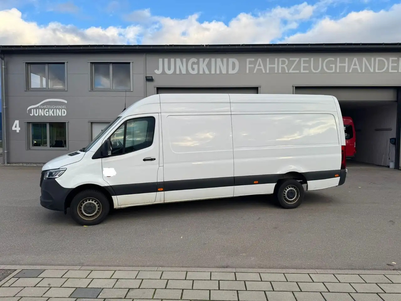 Fourgon utilitaire Mercedes-Benz Sprinter 317 CDI Maxi Lang LED MBUX Klima: photos 1