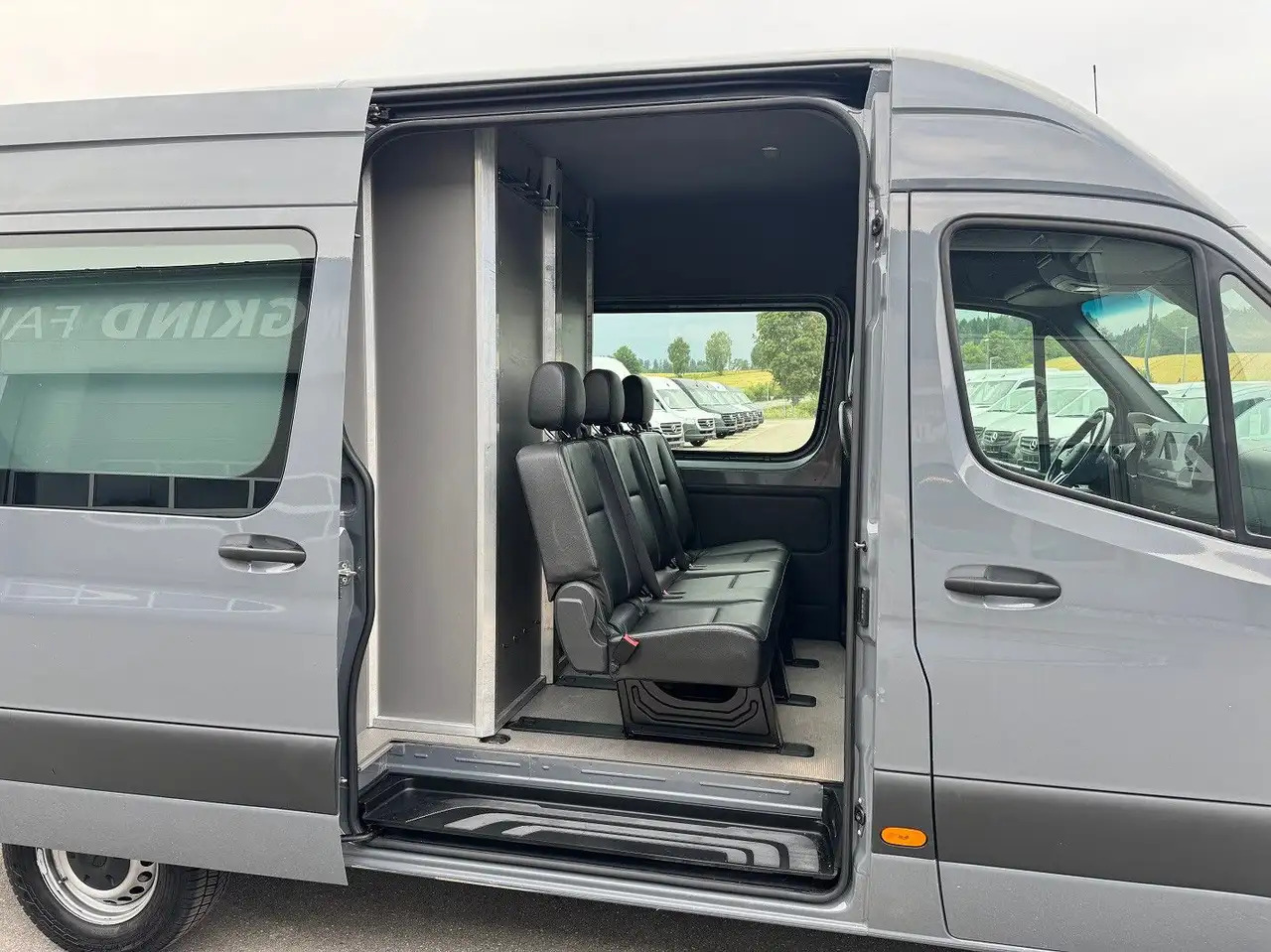 Fourgon utilitaire Mercedes-Benz Sprinter 319 CDI Mixto Lang Hoch Klima AHK: photos 7