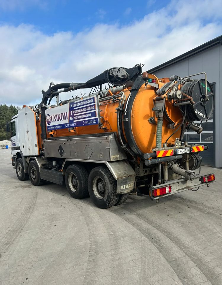 Mercedes-Benz ACTROS 3243 KAISER AQUASTER WUKO - Camion hydrocureur: photos 5 Mercedes-Benz ACTROS 3243 KAISER AQUASTER WUKO - Camion hydrocureur: photos 5