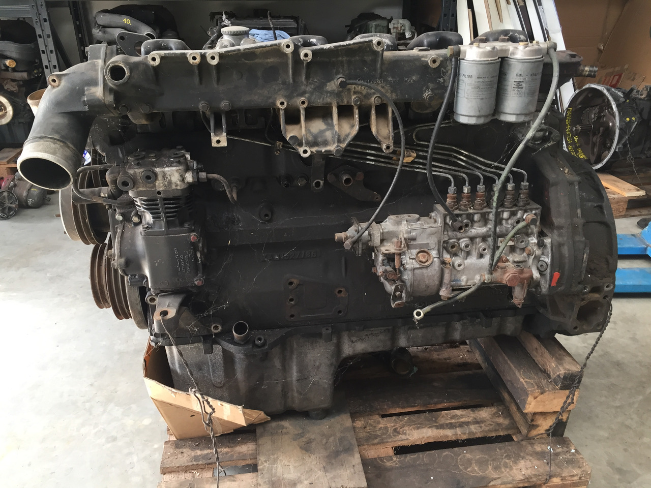 Gebrauchter Motor MAN F90 19.422, Motortyp : D 2866 LF 09 - Moteur pour Camion: photos 3 Gebrauchter Motor MAN F90 19.422, Motortyp : D 2866 LF 09 - Moteur pour Camion: photos 3