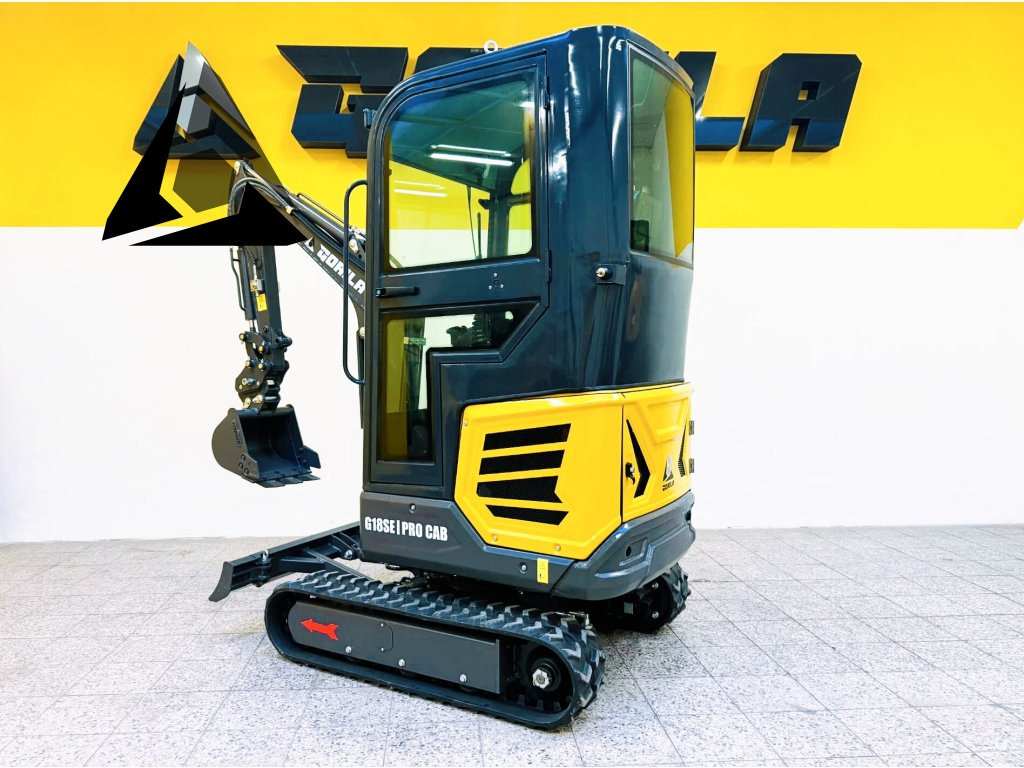 Mini pelle Pásový minibagr GORILA G18SE I PRO CAB: photos 9 Mini pelle Pásový minibagr GORILA G18SE I PRO CAB: photos 9