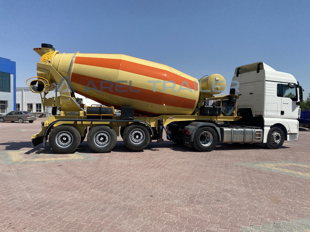 AREL TRAILER BETON MIXER TRAILER - Semi-remorque malaxeur: photos 1 AREL TRAILER BETON MIXER TRAILER - Semi-remorque malaxeur: photos 1