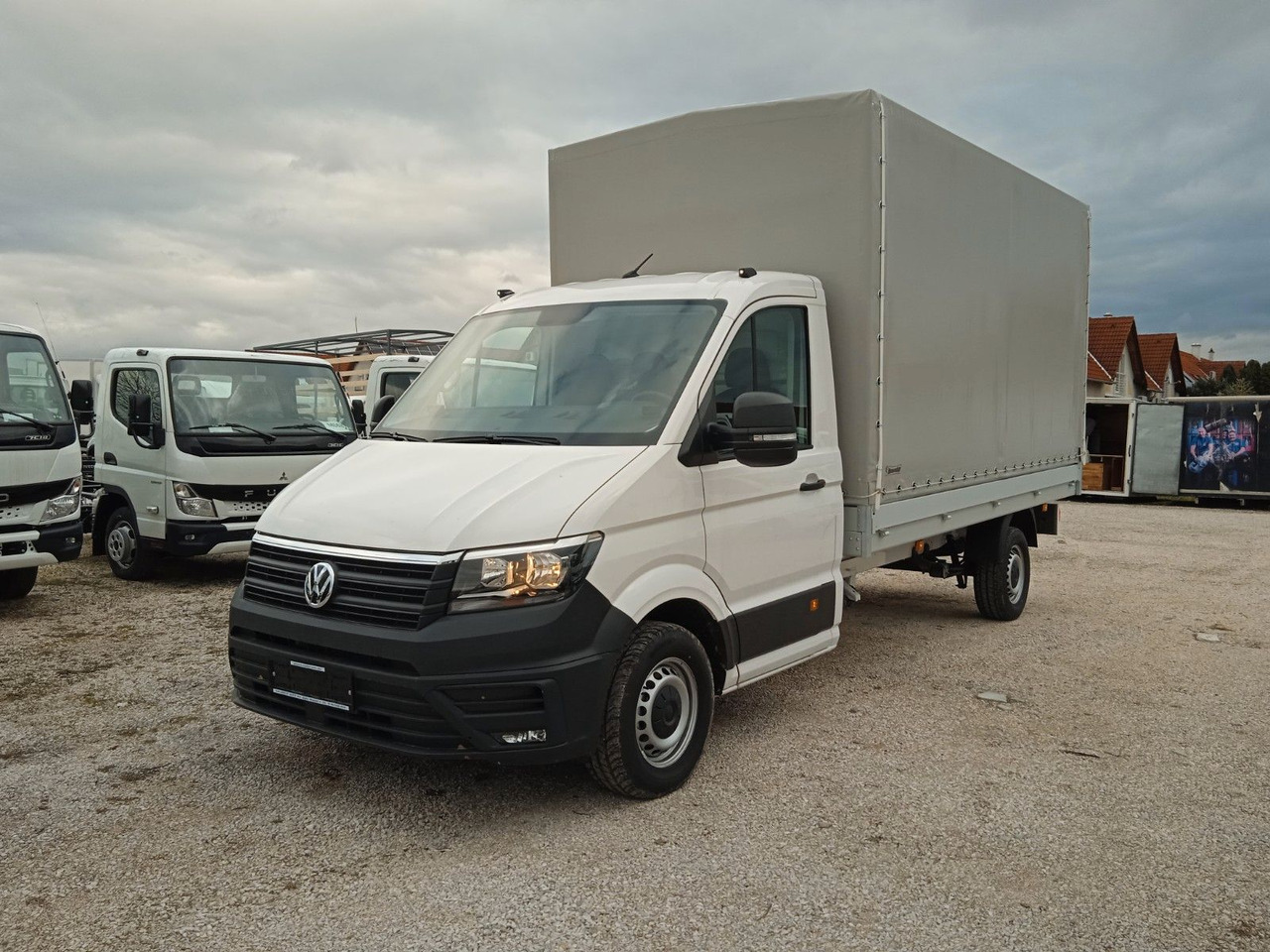 Volkswagen Crafter L4 Pritsche und Plane 140Ps SOFORT - Utilitaire plateau baché: photos 1 Volkswagen Crafter L4 Pritsche und Plane 140Ps SOFORT - Utilitaire plateau baché: photos 1
