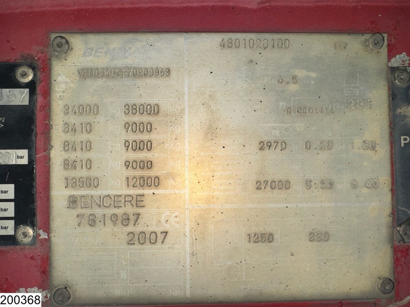 Benalu kipper 53m3 - Semi-remorque benne: photos 4 Benalu kipper 53m3 - Semi-remorque benne: photos 4