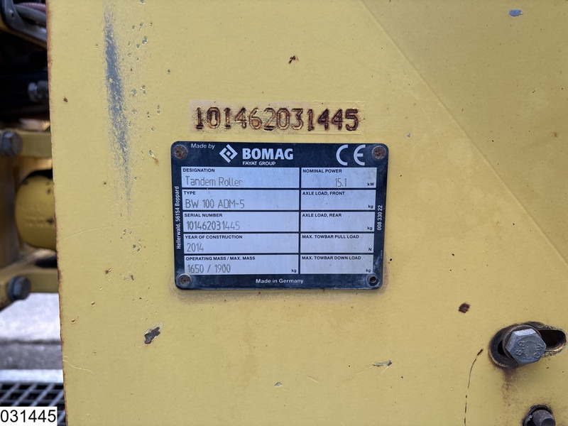 Bomag BW 100ADM-5 15,1KW, 1613h - Compacteur: photos 5 Bomag BW 100ADM-5 15,1KW, 1613h - Compacteur: photos 5